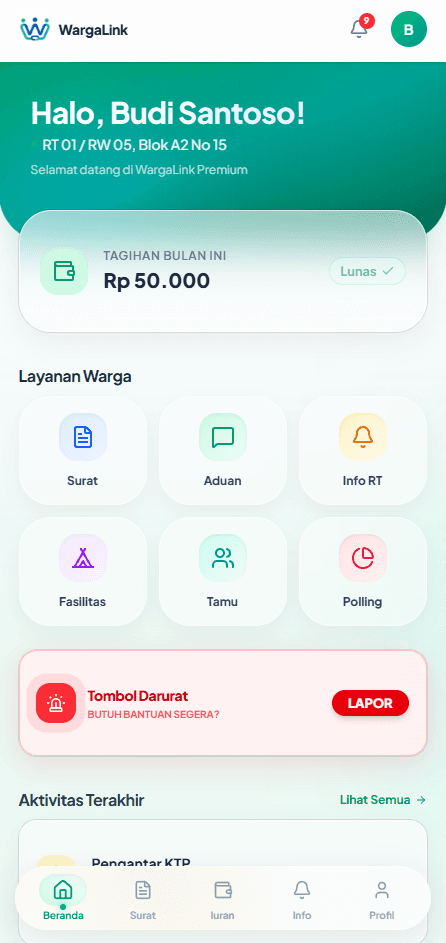 Mobile Warga App